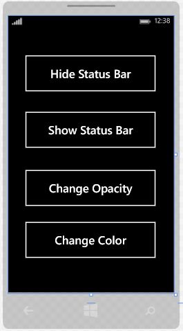 Button Controls of windows phone